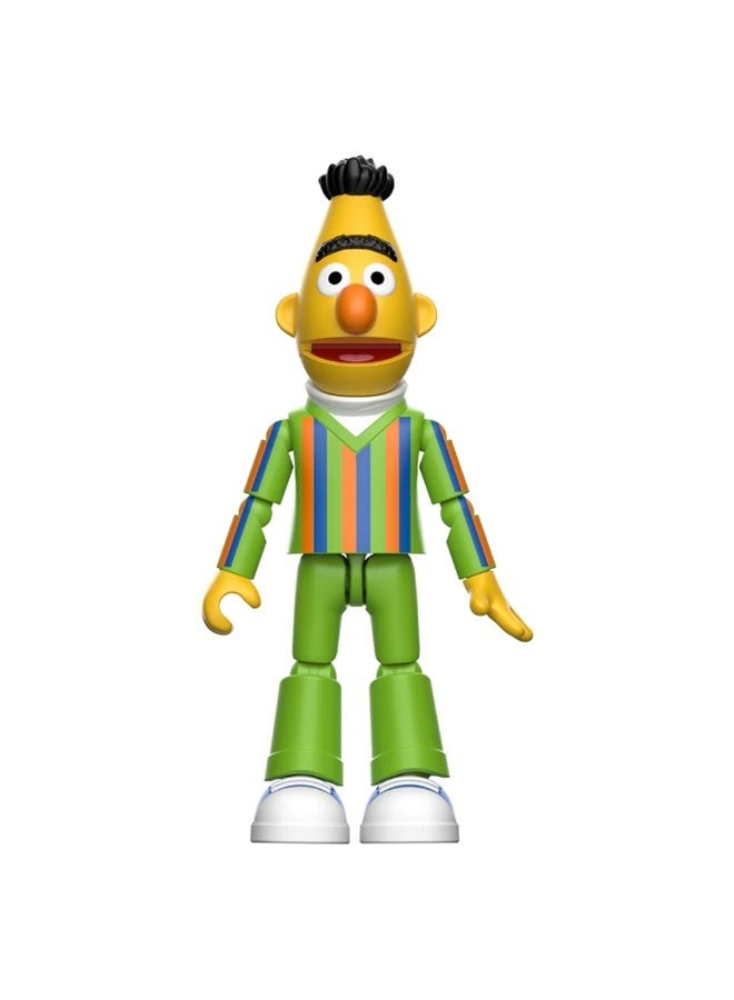 BLOKEES PreCool Bert Model Kit | Buildable Sesame Street Action Figure with Bird Accessory | Collectible Construction Toy for Kids Ages 3+ | Educational STEM Playset - Image 1